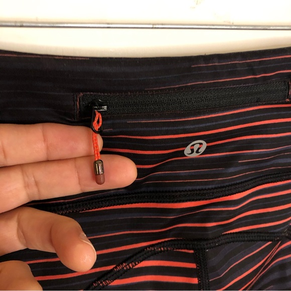 Lululemon Speed Tight IV Twisted Dune leggings full length Alarming Black size 4 - Picture 14 of 14